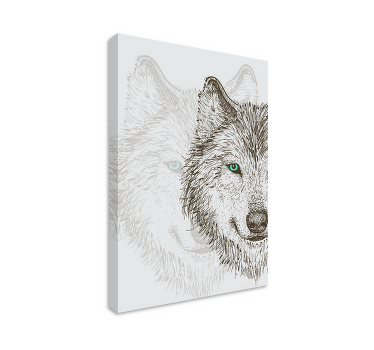 Obraz zwierzęta Wilk europejski - TenStickers