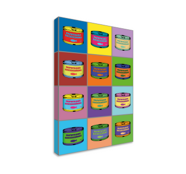 Obraz artystyczny "paprykarz" w stylu pop-art - TenStickers