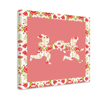 Obraz z postacią Tradycja „Śmingus dyngus” - TenStickers