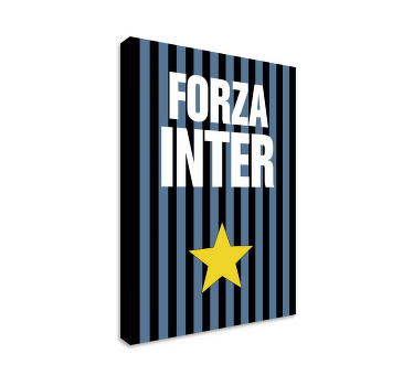 Quadro per casa forza Inter quadro casa - TenStickers