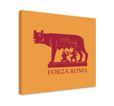 Quadro per casa forza Roma quadro - TenStickers