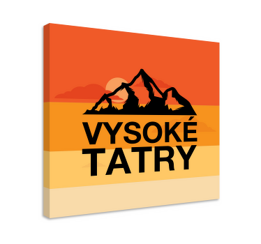 Obraz na stenu Vysoké tatry - Tenstickers