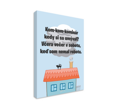 Obraz na stenu Kom kom kominár - Tenstickers
