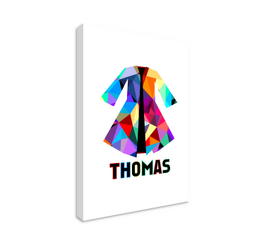 Technicolor dream coat canvas pictures - TenStickers