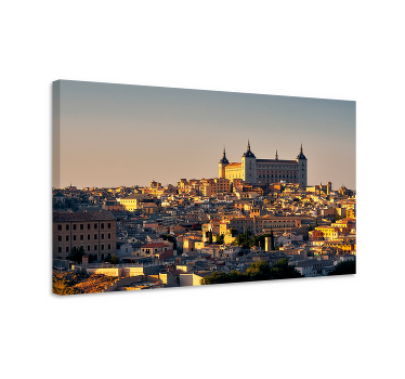 Cuadro ciudades Alcázar de Toledo - TenVinilo