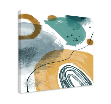 Tableau déco art abstrait - TenStickers