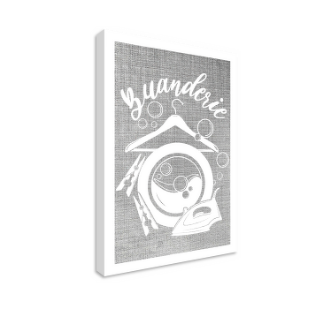 Tableau moderne buanderie - TenStickers