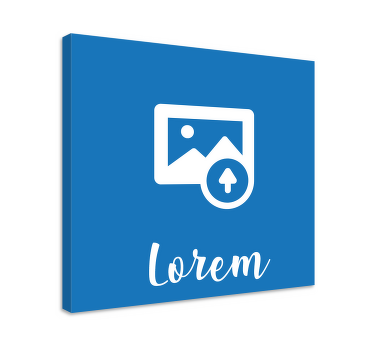 Avatarisi canvas taulu omasta kuvasta - Tenstickers