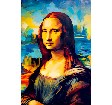 Quadro con immagine di donna - TenStickers