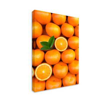 Appelsiner på lærredsbillede - TenStickers