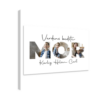 bedste mor lærredsbillede til stue - TenStickers