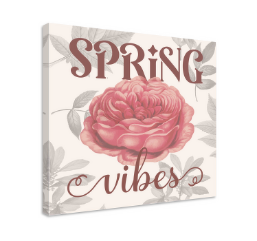Wandbild Wohnzimmer frühlingsgefühle - TenStickers