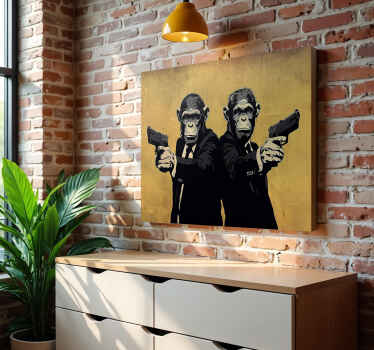 Pulp fiction canvas art - TenStickers