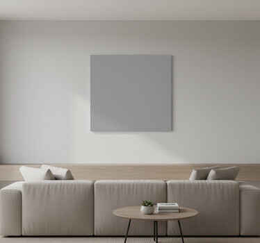 近代的な四角形のシンプルなグレーのデザイン - TENSTICKERS