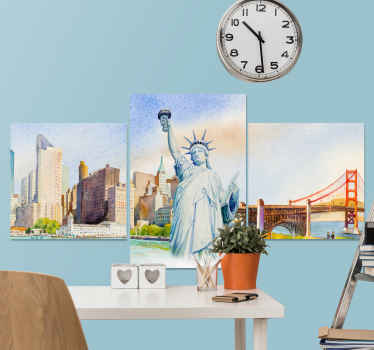 One of a kind New York canvas prints to add character to your home! Save 10% on your first order when you sign up today!
