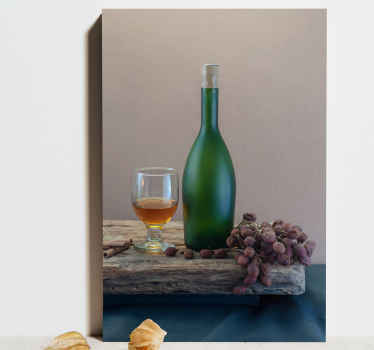 Pânză de vin și ceașcă de fructe - TenStickers