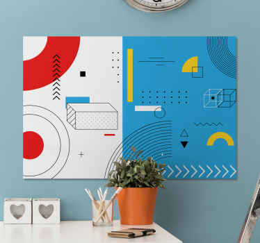 Leinwandbild elegant Elegantes lineas abstractas - TenStickers