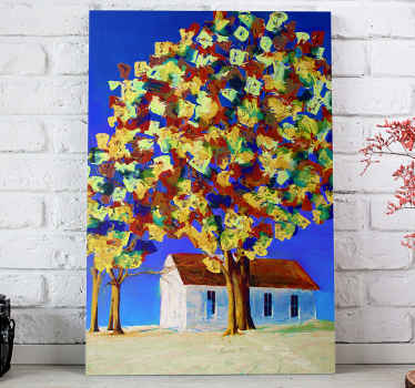 Quadro elegante Elegante arbol primaveral - TenStickers