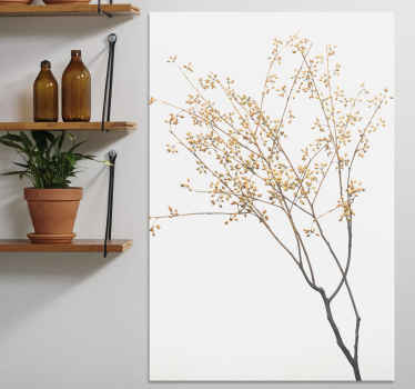 Plant canvas print which features an image of a tree which looks to be in Autumn as it has no leaves. Choose your size now.