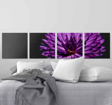 Modern lilac flowers wall canvas art print for home, office and other space decoration. It is original and printed with high quality finish.