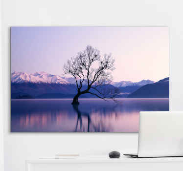 Quadro de paisage Silêncio na montanha - TenStickers