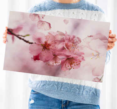 Bad blomster lærred kunst - TenStickers