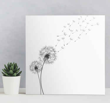Dandelion bedroom wall prints - TenStickers