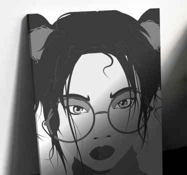 černobílé obraz pro chodbu - TenStickers