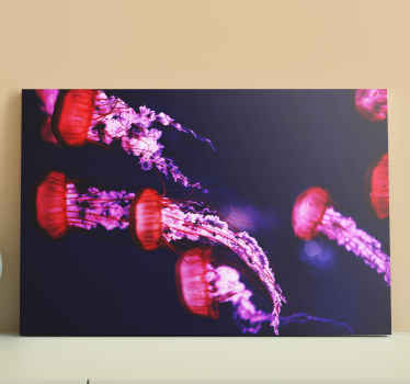 Cuadro animales Diseño de medusas - TenVinilo