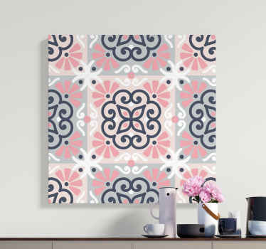 Quadro Com Mandala Quatro Mandalas Bege - TenStickers