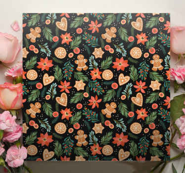 Vánoční motivy na plátně - TenStickers