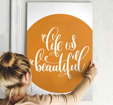 η νεανική ζωή είναι όμορφες έφηβες εκτυπώσεις σε καμβά - TenStickers