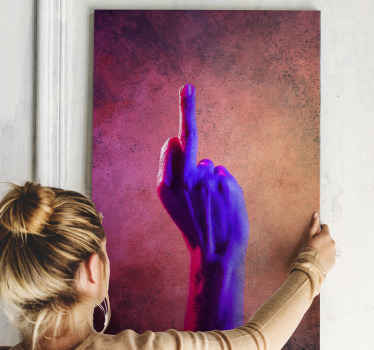 Cuadro juvenil Juvenil jódete - TenVinilo