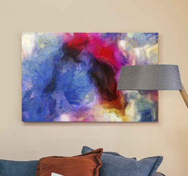 Abstraktne barve slikanje platna - TenStickers