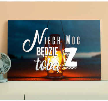 Obraz Niech moc będzie z wami - TenStickers