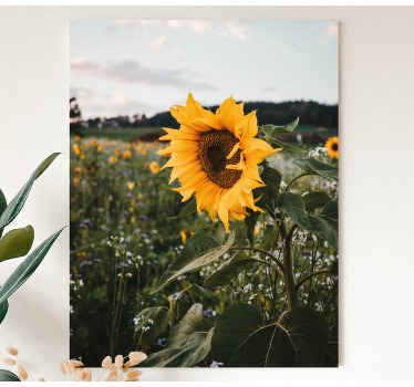 Cuadros de flores maravillosos para decorar - TenVinilo