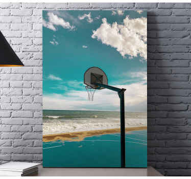 Drobė sportas paplūdimio krepšinio lankas - „Tenstickers“