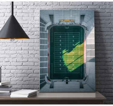 Quadri sportivi vista aerea dello stadio - TenStickers