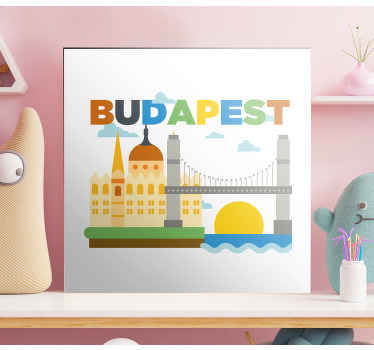 Quartos de cidades Melhores lugares de budapeste - TenStickers
