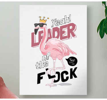 Obraz psy lider w stylu flaminga - TenStickers