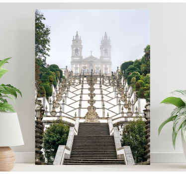 Quadro de paisage Braga escadório de bom jesus - TenStickers
