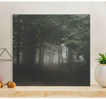 Freaky forest in poland landscape canvas - TenStickers
