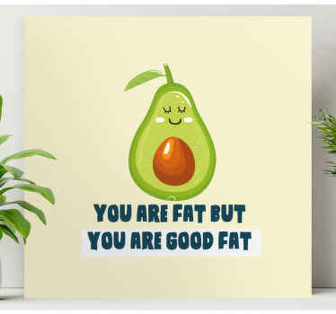 Wandbilder Sprüche Lustiges zitat mit avocado a - TenStickers