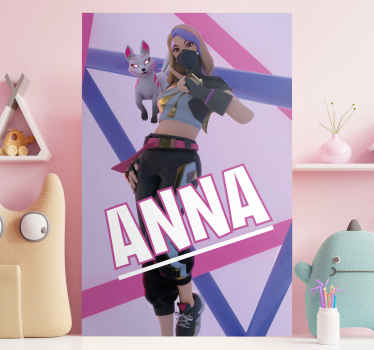 Isso ficará ótimo em sua sala de estar, quarto, sala de jogos. Obter este personagem canvas prints para uma menina. Envio imediato!