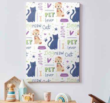 Obraz psy kolekcja dla miłośników zwierząt - TenStickers