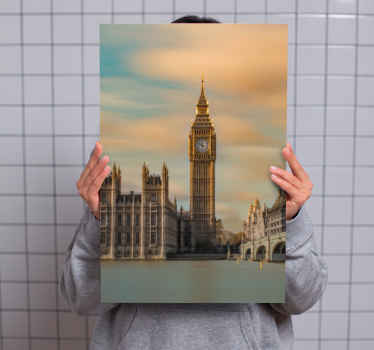 Cuadro ciudades Londres big ben fotografía moderna - TenVinilo