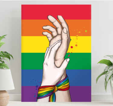 Yhtenäisyys monimuotoisuudessa canvas taulu sanonnat - Tenstickers