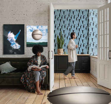 Canvas schilderij kunst sphere - TenStickers