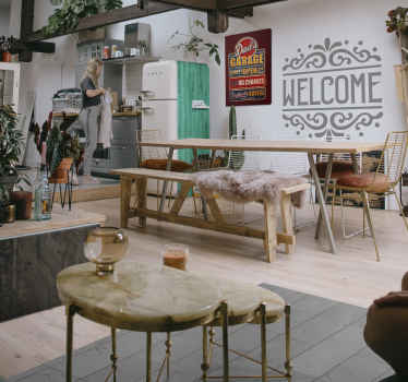 Quadro vintage Outdoor retrô - TenStickers