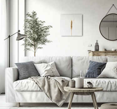 Cuadro cocina plantas Espigas - TenVinilo